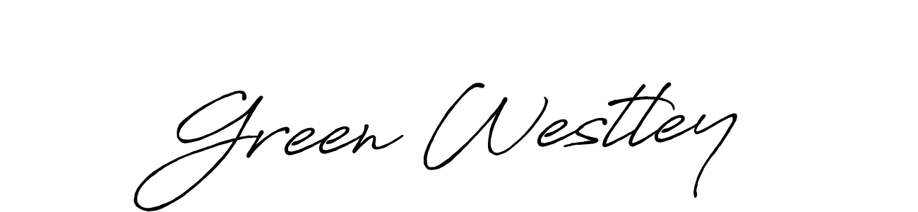 Also we have Green Westley name is the best signature style. Create professional handwritten signature collection using Antro_Vectra_Bolder autograph style. Green Westley signature style 7 images and pictures png