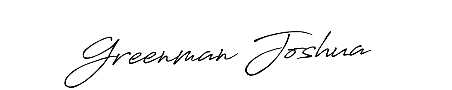 Here are the top 10 professional signature styles for the name Greenman Joshua. These are the best autograph styles you can use for your name. Greenman Joshua signature style 7 images and pictures png