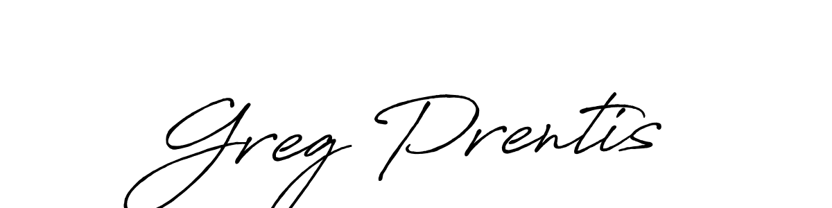 This is the best signature style for the Greg Prentis name. Also you like these signature font (Antro_Vectra_Bolder). Mix name signature. Greg Prentis signature style 7 images and pictures png