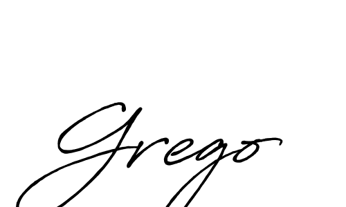 if you are searching for the best signature style for your name Grego. so please give up your signature search. here we have designed multiple signature styles  using Antro_Vectra_Bolder. Grego signature style 7 images and pictures png