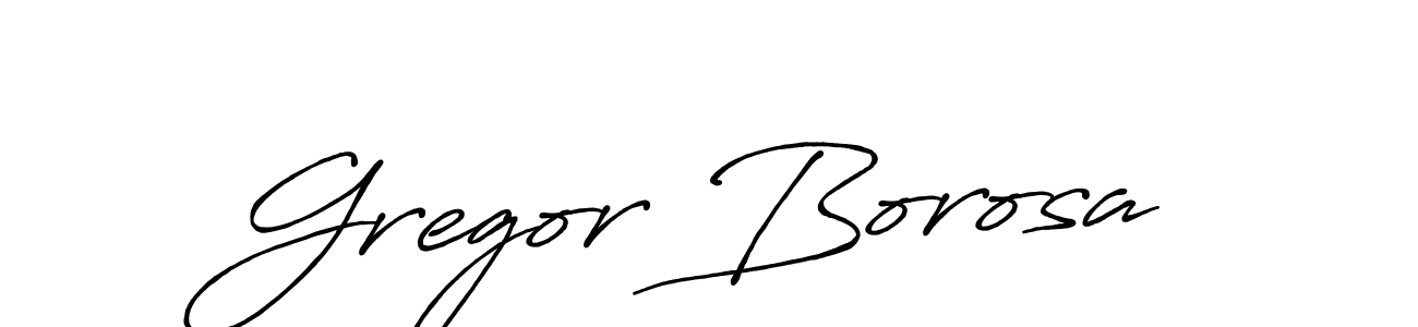 How to Draw Gregor Borosa signature style? Antro_Vectra_Bolder is a latest design signature styles for name Gregor Borosa. Gregor Borosa signature style 7 images and pictures png