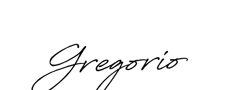 Once you've used our free online signature maker to create your best signature Antro_Vectra_Bolder style, it's time to enjoy all of the benefits that Gregorio name signing documents. Gregorio signature style 7 images and pictures png