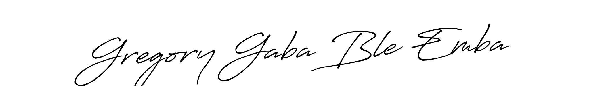 How to Draw Gregory Gaba Ble Emba signature style? Antro_Vectra_Bolder is a latest design signature styles for name Gregory Gaba Ble Emba. Gregory Gaba Ble Emba signature style 7 images and pictures png