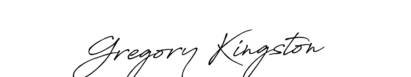 Make a beautiful signature design for name Gregory Kingston. Use this online signature maker to create a handwritten signature for free. Gregory Kingston signature style 7 images and pictures png