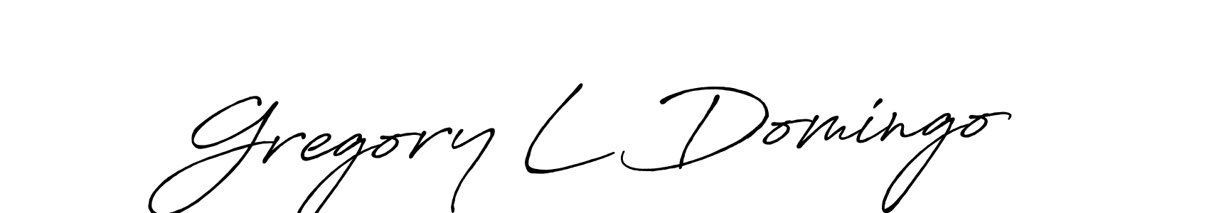 Make a beautiful signature design for name Gregory L Domingo. Use this online signature maker to create a handwritten signature for free. Gregory L Domingo signature style 7 images and pictures png