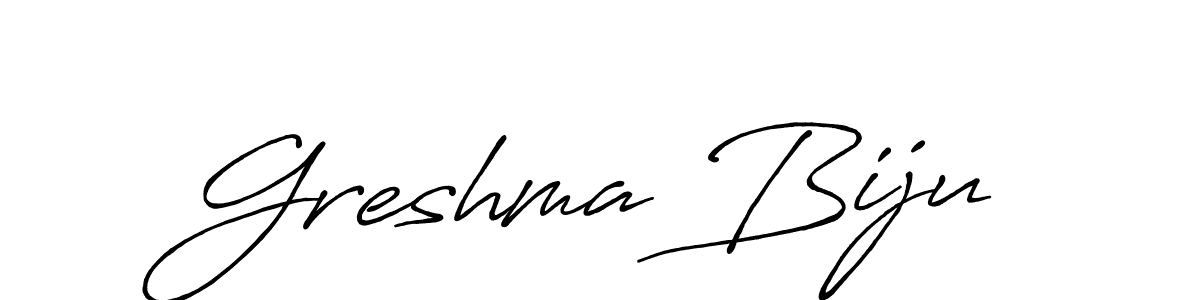 Once you've used our free online signature maker to create your best signature Antro_Vectra_Bolder style, it's time to enjoy all of the benefits that Greshma Biju name signing documents. Greshma Biju signature style 7 images and pictures png