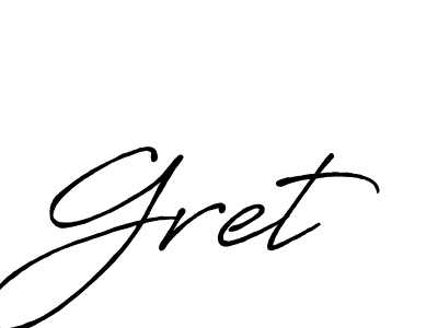 Also You can easily find your signature by using the search form. We will create Gret name handwritten signature images for you free of cost using Antro_Vectra_Bolder sign style. Gret signature style 7 images and pictures png