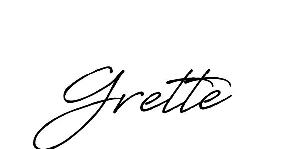 It looks lik you need a new signature style for name Grette. Design unique handwritten (Antro_Vectra_Bolder) signature with our free signature maker in just a few clicks. Grette signature style 7 images and pictures png