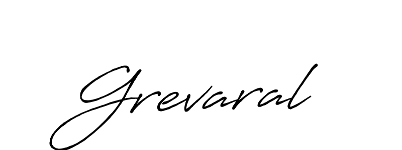 It looks lik you need a new signature style for name Grevaral. Design unique handwritten (Antro_Vectra_Bolder) signature with our free signature maker in just a few clicks. Grevaral signature style 7 images and pictures png