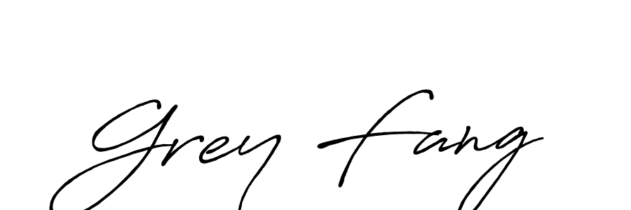 Use a signature maker to create a handwritten signature online. With this signature software, you can design (Antro_Vectra_Bolder) your own signature for name Grey Fang. Grey Fang signature style 7 images and pictures png