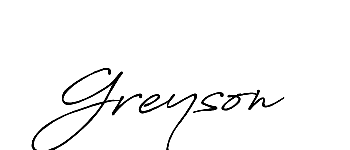 Antro_Vectra_Bolder is a professional signature style that is perfect for those who want to add a touch of class to their signature. It is also a great choice for those who want to make their signature more unique. Get Greyson name to fancy signature for free. Greyson signature style 7 images and pictures png