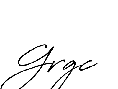 Best and Professional Signature Style for Grgc. Antro_Vectra_Bolder Best Signature Style Collection. Grgc signature style 7 images and pictures png