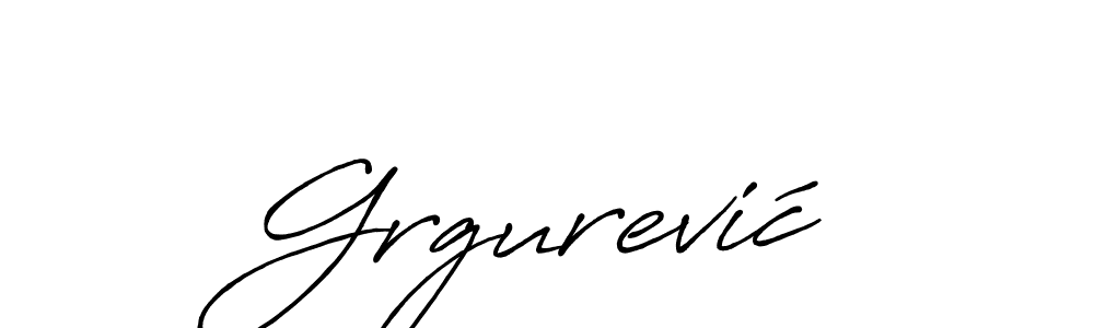 if you are searching for the best signature style for your name Grgurević. so please give up your signature search. here we have designed multiple signature styles  using Antro_Vectra_Bolder. Grgurević signature style 7 images and pictures png