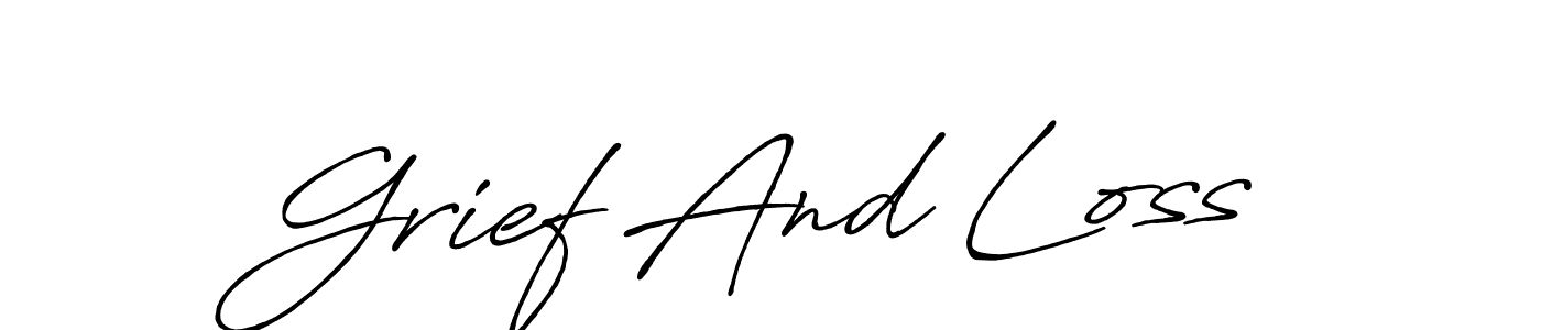 Check out images of Autograph of Grief And Loss name. Actor Grief And Loss Signature Style. Antro_Vectra_Bolder is a professional sign style online. Grief And Loss signature style 7 images and pictures png