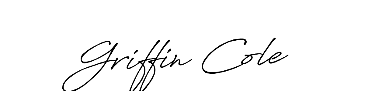 Use a signature maker to create a handwritten signature online. With this signature software, you can design (Antro_Vectra_Bolder) your own signature for name Griffin Cole. Griffin Cole signature style 7 images and pictures png