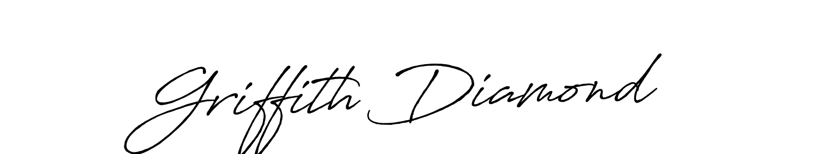 It looks lik you need a new signature style for name Griffith Diamond. Design unique handwritten (Antro_Vectra_Bolder) signature with our free signature maker in just a few clicks. Griffith Diamond signature style 7 images and pictures png