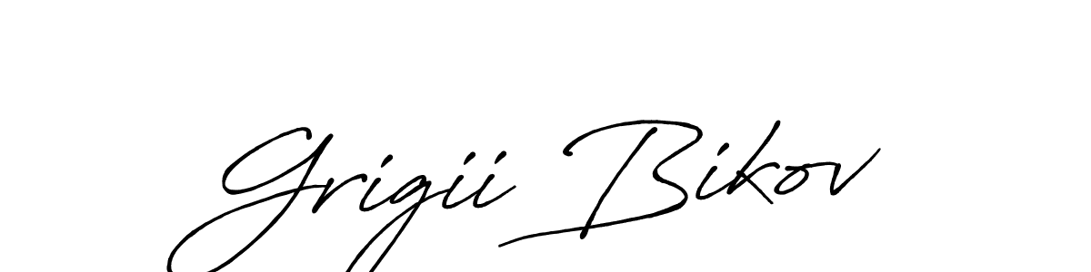 Once you've used our free online signature maker to create your best signature Antro_Vectra_Bolder style, it's time to enjoy all of the benefits that Grigii Bikov name signing documents. Grigii Bikov signature style 7 images and pictures png