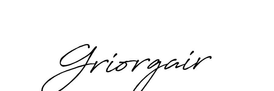 Make a short Griorgair signature style. Manage your documents anywhere anytime using Antro_Vectra_Bolder. Create and add eSignatures, submit forms, share and send files easily. Griorgair signature style 7 images and pictures png