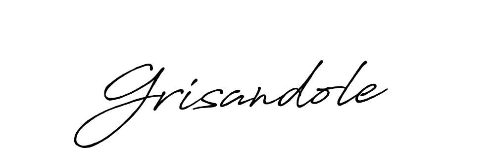 Use a signature maker to create a handwritten signature online. With this signature software, you can design (Antro_Vectra_Bolder) your own signature for name Grisandole. Grisandole signature style 7 images and pictures png