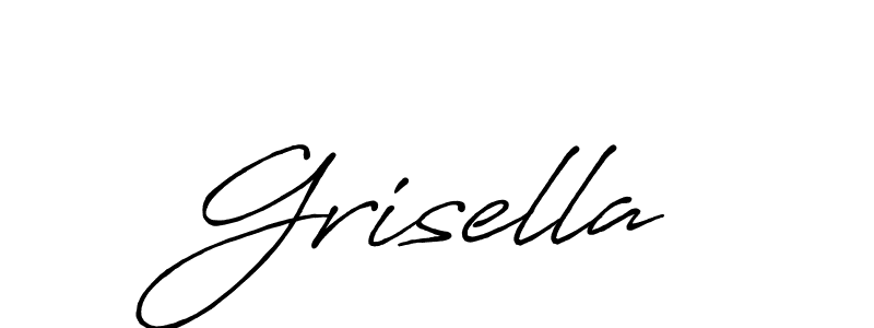 How to make Grisella signature? Antro_Vectra_Bolder is a professional autograph style. Create handwritten signature for Grisella name. Grisella signature style 7 images and pictures png