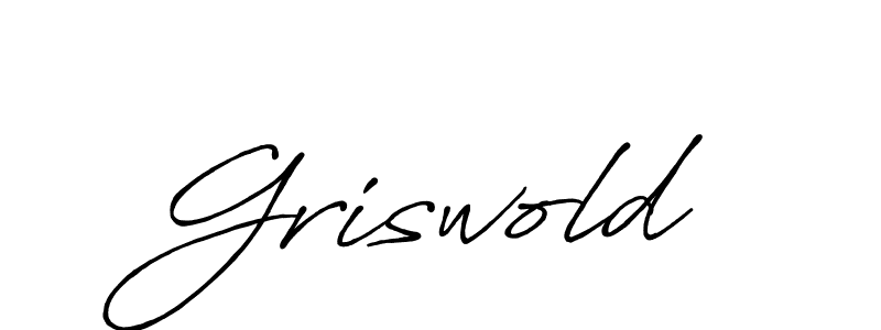 Design your own signature with our free online signature maker. With this signature software, you can create a handwritten (Antro_Vectra_Bolder) signature for name Griswold. Griswold signature style 7 images and pictures png