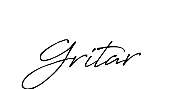 The best way (Antro_Vectra_Bolder) to make a short signature is to pick only two or three words in your name. The name Gritar include a total of six letters. For converting this name. Gritar signature style 7 images and pictures png