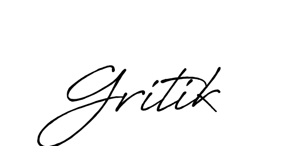 Once you've used our free online signature maker to create your best signature Antro_Vectra_Bolder style, it's time to enjoy all of the benefits that Gritik name signing documents. Gritik signature style 7 images and pictures png