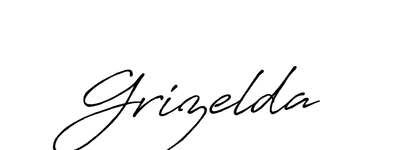 Create a beautiful signature design for name Grizelda. With this signature (Antro_Vectra_Bolder) fonts, you can make a handwritten signature for free. Grizelda signature style 7 images and pictures png