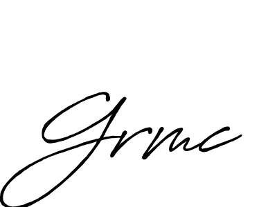 Make a beautiful signature design for name Grmc. With this signature (Antro_Vectra_Bolder) style, you can create a handwritten signature for free. Grmc signature style 7 images and pictures png