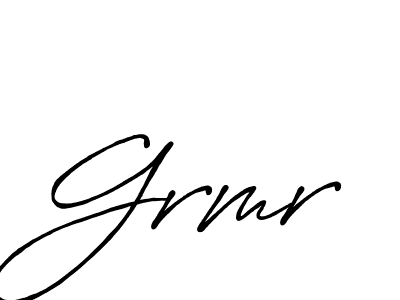 It looks lik you need a new signature style for name Grmr. Design unique handwritten (Antro_Vectra_Bolder) signature with our free signature maker in just a few clicks. Grmr signature style 7 images and pictures png