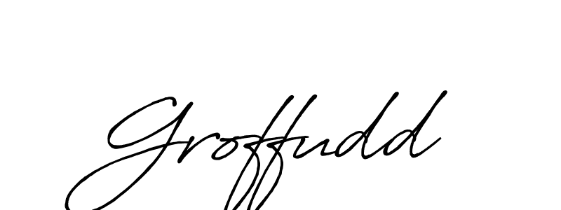 You should practise on your own different ways (Antro_Vectra_Bolder) to write your name (Groffudd) in signature. don't let someone else do it for you. Groffudd signature style 7 images and pictures png