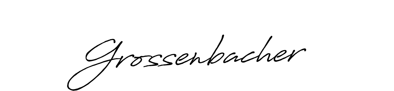 Also You can easily find your signature by using the search form. We will create Grossenbacher name handwritten signature images for you free of cost using Antro_Vectra_Bolder sign style. Grossenbacher signature style 7 images and pictures png