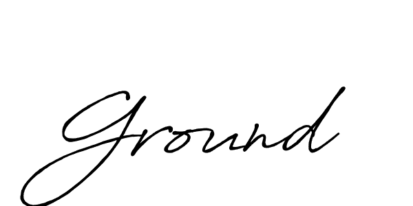 Similarly Antro_Vectra_Bolder is the best handwritten signature design. Signature creator online .You can use it as an online autograph creator for name Ground. Ground signature style 7 images and pictures png