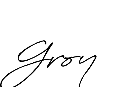 This is the best signature style for the Groy name. Also you like these signature font (Antro_Vectra_Bolder). Mix name signature. Groy signature style 7 images and pictures png