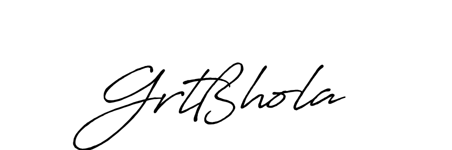 You should practise on your own different ways (Antro_Vectra_Bolder) to write your name (Grtßhola) in signature. don't let someone else do it for you. Grtßhola signature style 7 images and pictures png