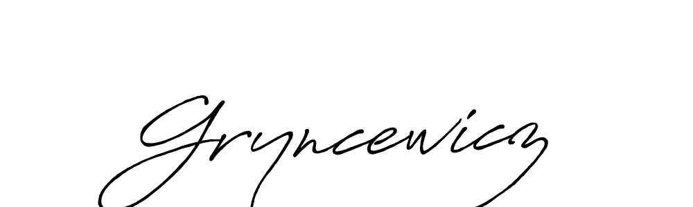 Also You can easily find your signature by using the search form. We will create Gryncewicz name handwritten signature images for you free of cost using Antro_Vectra_Bolder sign style. Gryncewicz signature style 7 images and pictures png