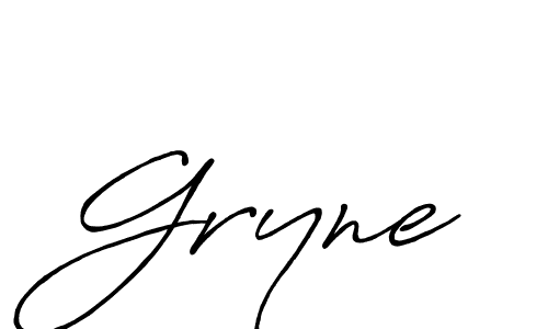 Make a beautiful signature design for name Gryne. With this signature (Antro_Vectra_Bolder) style, you can create a handwritten signature for free. Gryne signature style 7 images and pictures png