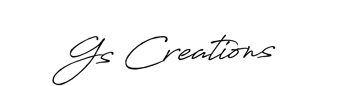 Best and Professional Signature Style for Gs Creations. Antro_Vectra_Bolder Best Signature Style Collection. Gs Creations signature style 7 images and pictures png