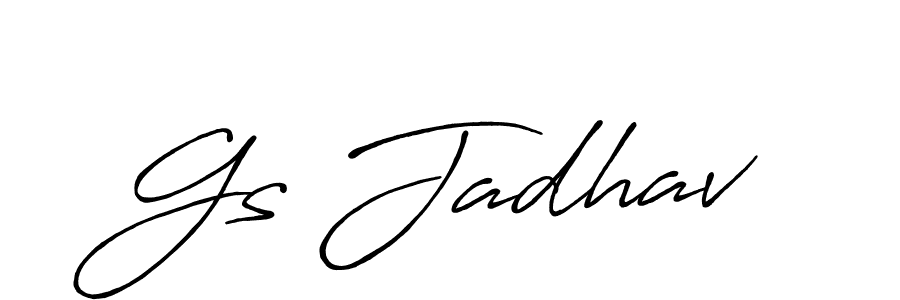 You should practise on your own different ways (Antro_Vectra_Bolder) to write your name (Gs Jadhav) in signature. don't let someone else do it for you. Gs Jadhav signature style 7 images and pictures png