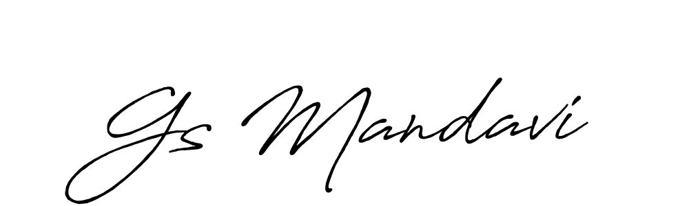 Once you've used our free online signature maker to create your best signature Antro_Vectra_Bolder style, it's time to enjoy all of the benefits that Gs Mandavi name signing documents. Gs Mandavi signature style 7 images and pictures png