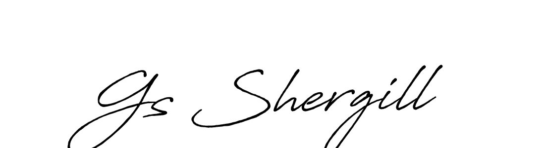 How to Draw Gs Shergill signature style? Antro_Vectra_Bolder is a latest design signature styles for name Gs Shergill. Gs Shergill signature style 7 images and pictures png
