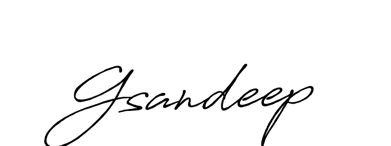 This is the best signature style for the Gsandeep name. Also you like these signature font (Antro_Vectra_Bolder). Mix name signature. Gsandeep signature style 7 images and pictures png