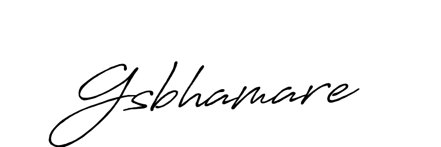 The best way (Antro_Vectra_Bolder) to make a short signature is to pick only two or three words in your name. The name Gsbhamare include a total of six letters. For converting this name. Gsbhamare signature style 7 images and pictures png