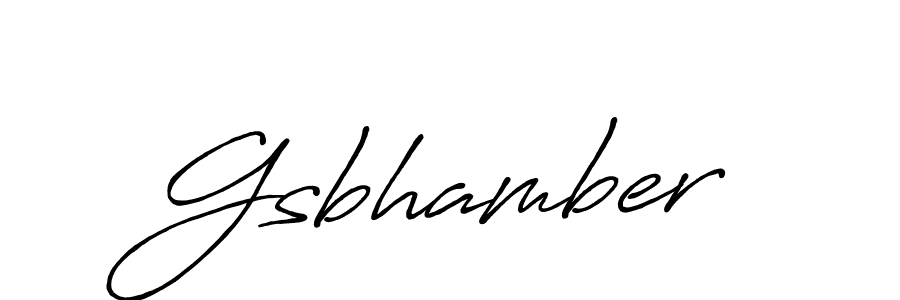 Make a beautiful signature design for name Gsbhamber. Use this online signature maker to create a handwritten signature for free. Gsbhamber signature style 7 images and pictures png