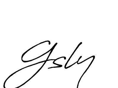 if you are searching for the best signature style for your name Gsly. so please give up your signature search. here we have designed multiple signature styles  using Antro_Vectra_Bolder. Gsly signature style 7 images and pictures png