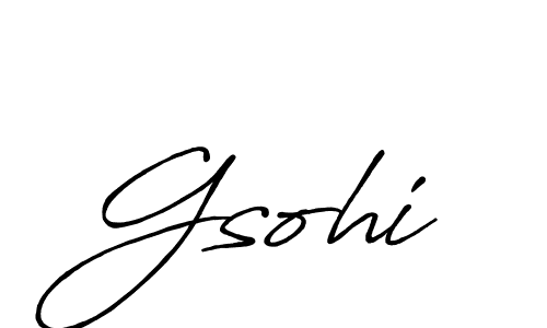 Antro_Vectra_Bolder is a professional signature style that is perfect for those who want to add a touch of class to their signature. It is also a great choice for those who want to make their signature more unique. Get Gsohi name to fancy signature for free. Gsohi signature style 7 images and pictures png