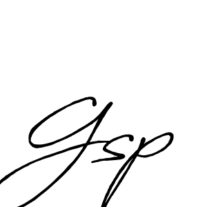 The best way (Antro_Vectra_Bolder) to make a short signature is to pick only two or three words in your name. The name Gsp include a total of six letters. For converting this name. Gsp signature style 7 images and pictures png