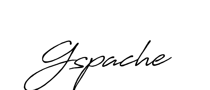 Once you've used our free online signature maker to create your best signature Antro_Vectra_Bolder style, it's time to enjoy all of the benefits that Gspache name signing documents. Gspache signature style 7 images and pictures png