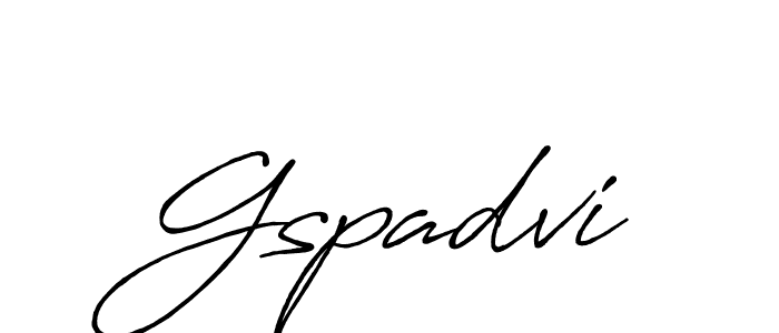 Also You can easily find your signature by using the search form. We will create Gspadvi name handwritten signature images for you free of cost using Antro_Vectra_Bolder sign style. Gspadvi signature style 7 images and pictures png