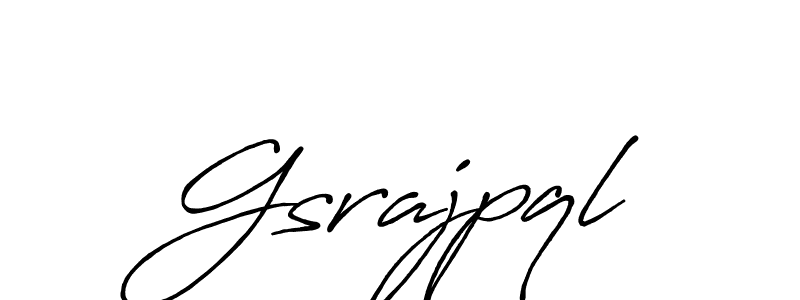Make a short Gsrajpql signature style. Manage your documents anywhere anytime using Antro_Vectra_Bolder. Create and add eSignatures, submit forms, share and send files easily. Gsrajpql signature style 7 images and pictures png